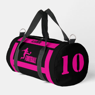 Bolso De Deporte Pequeño Chica jugador de fútbol, regalo de cumpleaños, equ