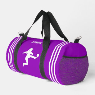 Bolso De Deporte Pequeño Chica jugador de fútbol, regalo de cumpleaños, equ