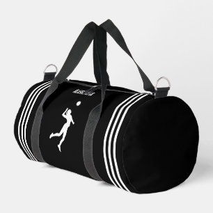 Bolso De Deporte Pequeño Chica jugador de voleibol, regalo de cumpleaños, e