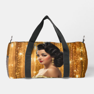 Bolso De Deporte Pequeño Chicas de Retro Glam (Ana Maria)