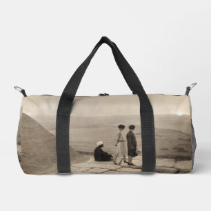Bolso De Deporte Pequeño Chicas Flapper Amanecer Pirámide de Keops, Egipto