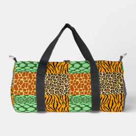 Bolso De Deporte Pequeño Chita, jirafa, tigre y serpiente