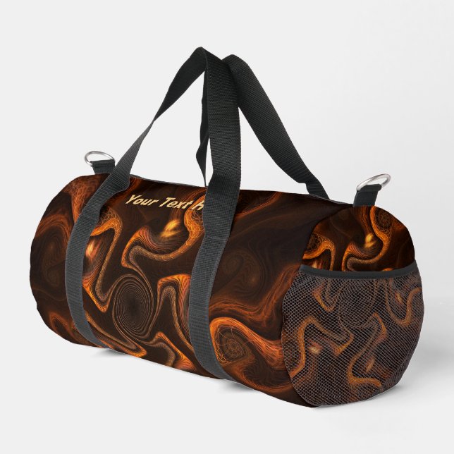 Bolso De Deporte Pequeño Chocolate mexicano (Esquina derecha)