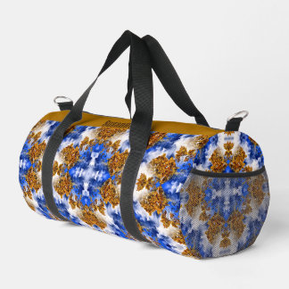 Bolso De Deporte Pequeño Cielo Azul Y Nubes Resumen Personalizado