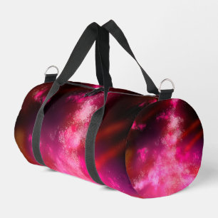 Bolso De Deporte Pequeño Cielo nocturno rosado