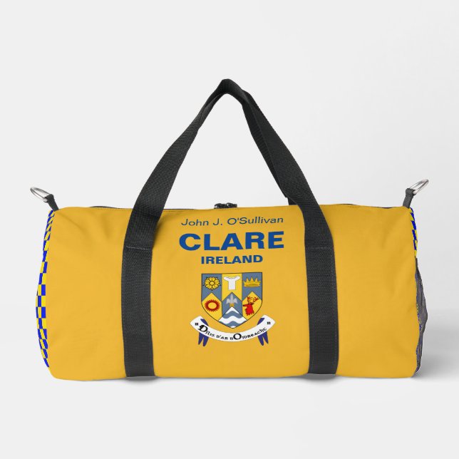 Bolso De Deporte Pequeño Clare Ireland - Personalizado irlandés (Anverso)