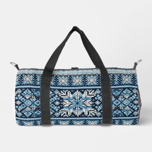 Bolso De Deporte Pequeño Clásica feria de nieve en invierno
