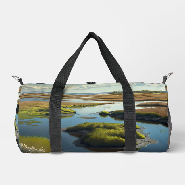 Bolso De Deporte Pequeño Coastal Tranquility (Anverso)