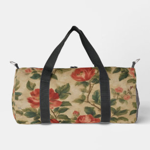 Bolso De Deporte Pequeño Colección de cosecha de vintage de acuarela floral