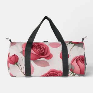 Bolso De Deporte Pequeño Colección de Rosas modernos de amor vintage