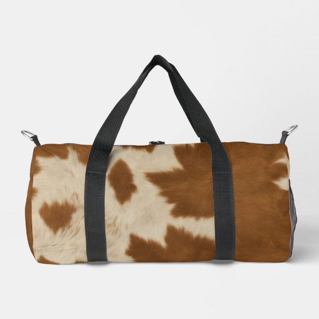 Bolso De Deporte Pequeño Colección elegante de moda de cuero falso de vaca (Anverso)