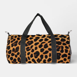 Bolso De Deporte Pequeño Colección Leopard Modern Cat Animal Print