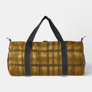 Bolso De Deporte Pequeño Colección popular de arte negro vintage de oro