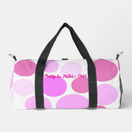 Bolso De Deporte Pequeño Colección Pretty In Polka Dots - Damas