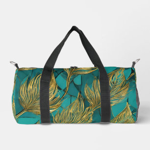 Bolso De Deporte Pequeño Colección Turquoise Gold Boho Trendy Lees