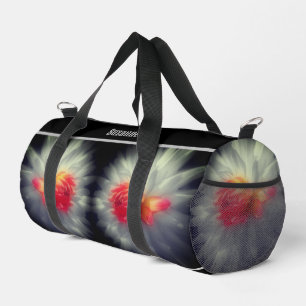 Bolso De Deporte Pequeño Color parcial de la flor de Dahlia personalizado
