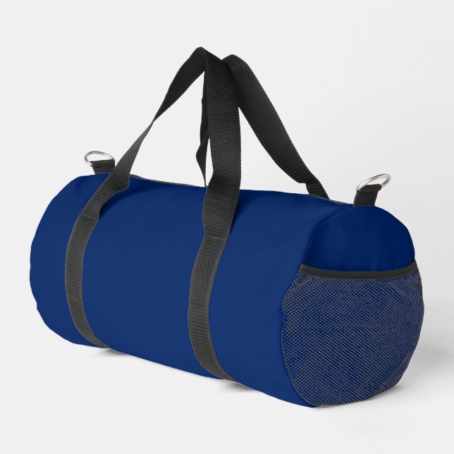 Bolso De Deporte Pequeño Color sólido azul real (Esquina derecha)