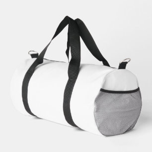Bolso De Deporte Pequeño Color sólido blanco puro