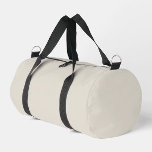 Bolso De Deporte Pequeño Color sólido del café blanco