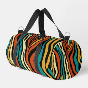 Bolso De Deporte Pequeño Colores Geométricos Contemporáneos Abstractos de M