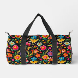 Bolso De Deporte Pequeño Colorful Flowers 