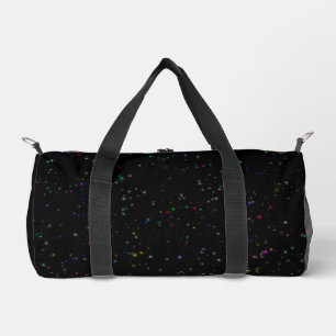 Bolso De Deporte Pequeño Coloridas estrellas brillantes en el cielo nocturn