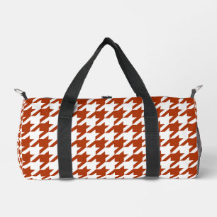 Bolso De Deporte Pequeño Comprobación de la galga parda y blanca