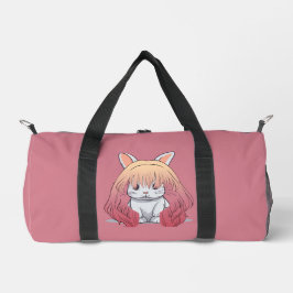 Bolso De Deporte Pequeño Conejo en una peluca pequeño