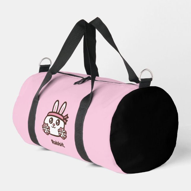 Bolso De Deporte Pequeño Conejo personalizado (Esquina izquierda)