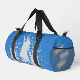 Bolso De Deporte Pequeño Contemporáneo Azul Celeste Vivo Gym & Viaje