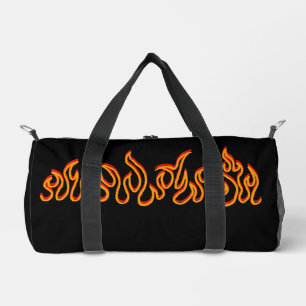 Bolso De Deporte Pequeño Contorno de llamas de fuego