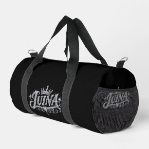 Bolso De Deporte Pequeño Corona de diamantes de lujo personalizada con nomb