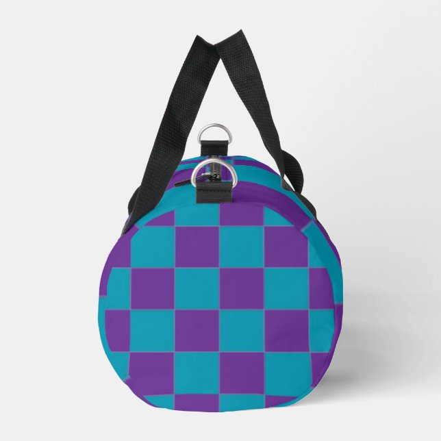 Bolso De Deporte Pequeño Cuadros Pequeños (Izquierda)