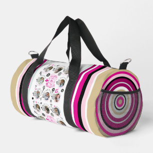 Bolso De Deporte Pequeño Cumpleaños de hija Tipografía de collage de fotos 