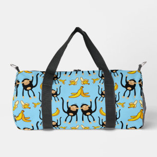 Bolso De Deporte Pequeño Cumpleaños de los monos Cute
