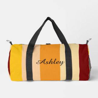 Bolso De Deporte Pequeño Customized Name Colourful Stylish Modern Elegant