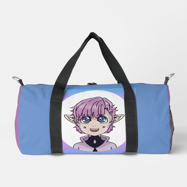 Bolso De Deporte Pequeño Cute Anime Elf Duffel Bag (Anverso)