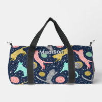 Cute Celestial Mystical Space Gatos Personalizados