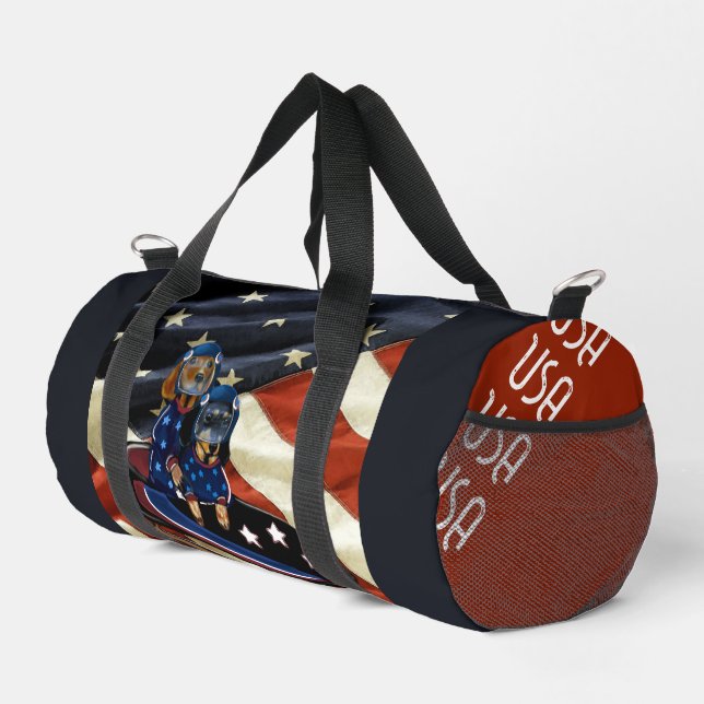 BOLSO DE DEPORTE PEQUEÑO DACHSHUND  (Esquina derecha)