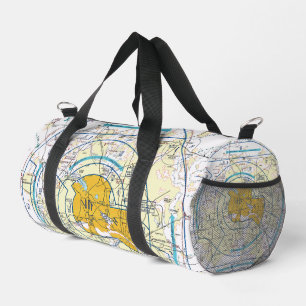 Bolso De Deporte Pequeño Dallas - Ft. Gráfico de vías respiratorias de valo