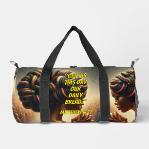 Bolso De Deporte Pequeño Danos hoy nuestro pan de cada día." (Mateo 6:11)