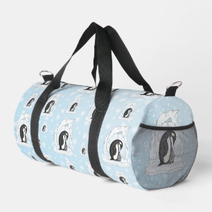 Bolso De Deporte Pequeño Davin y Annie los pingüinos