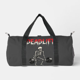 Bolso De Deporte Pequeño Deadlift Bodybuilding Skeleton - Lifting Gym Humor