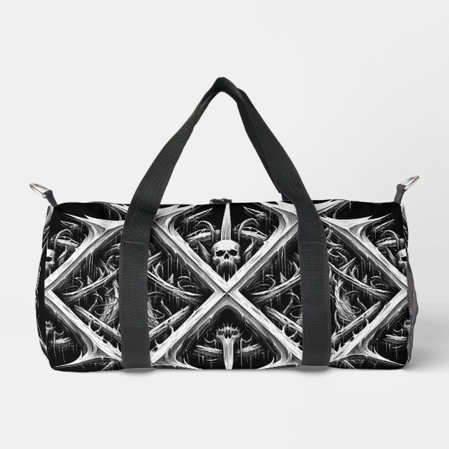 Bolso De Deporte Pequeño Decapitador Metalizado de Muerte - Metálicos Metal (Anverso)