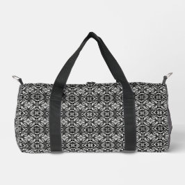 Bolso De Deporte Pequeño Deco de lujo negro y blanco