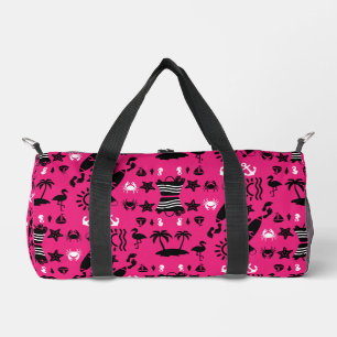 Bolso De Deporte Pequeño Decoración De Arena Y Playa Estadounidense