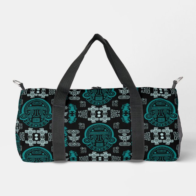 Bolso De Deporte Pequeño decoración de hogar azteca inca (Anverso)