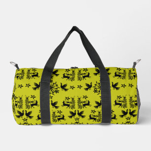 Bolso De Deporte Pequeño Decoración Otomi Mexicana