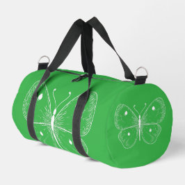 Bolso De Deporte Pequeño Delicate Sketch Butterfly
