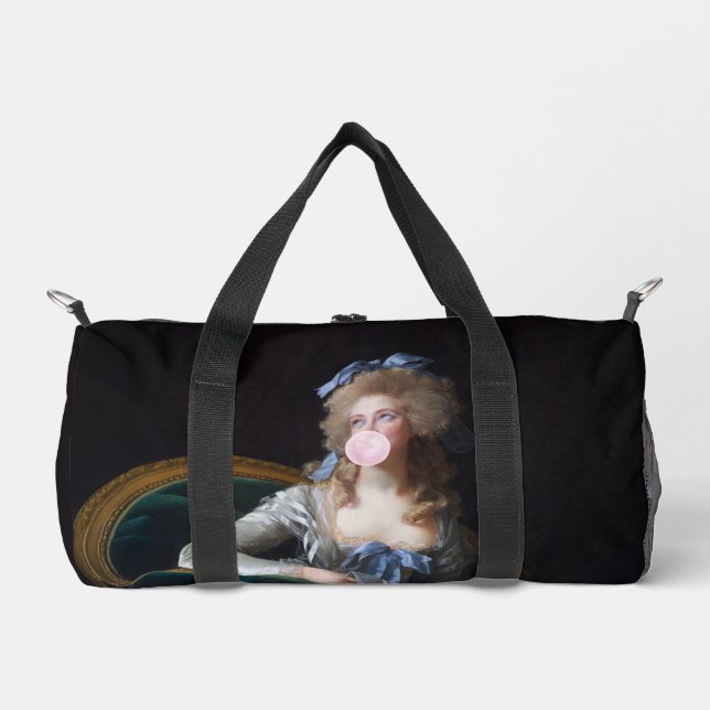 Bolso De Deporte Pequeño Demure with Pink Bubble Gum (Anverso)